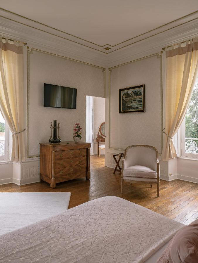 Chambres d'hôtes Château Les Orchidées SAUMUR Exterior foto