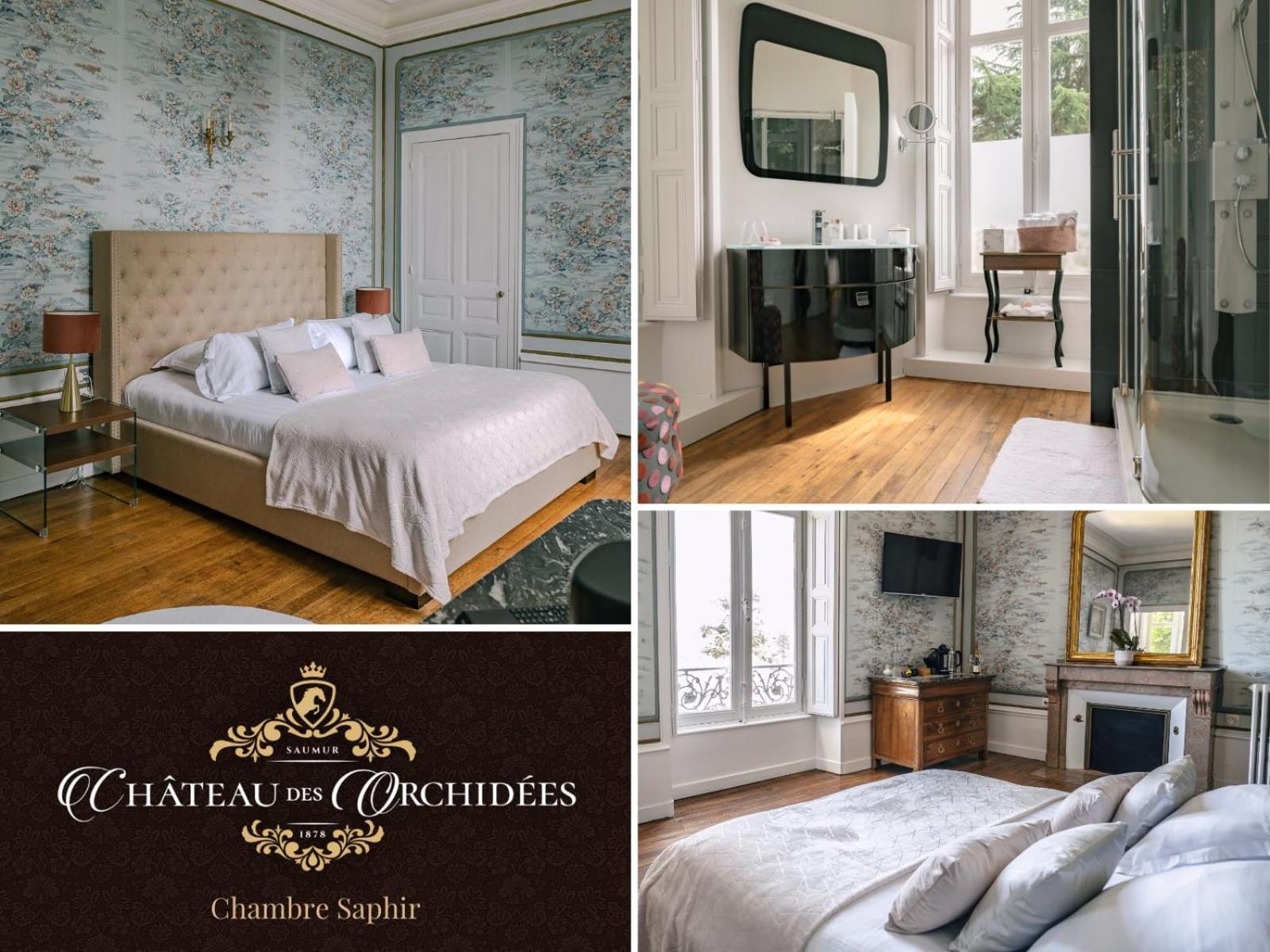 Chambres d'hôtes Château Les Orchidées SAUMUR Exterior foto